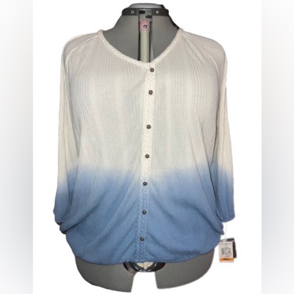 Style & Co. Tops - NWT Style & Co. Ombre shirt, sz sm